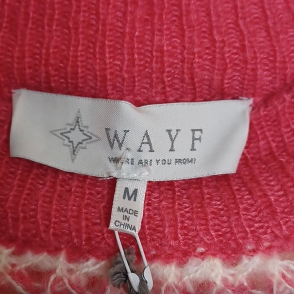 NWT WAYF Loose Knit Sweater New - Picture 5 of 10